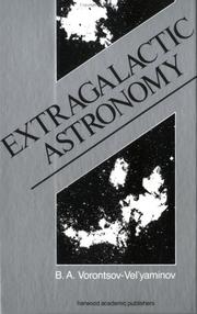 Cover of: Extragalactic astronomy