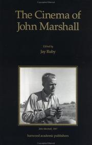 Cover of: The Cinema of John Marshall