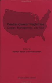 Cover of: Central Cancer Registries | Herman Menck