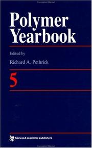 Cover of: Polymer Yearbook 05 (Polymer Yearbook)