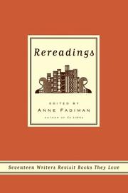 Cover of: Rereadings by Anne Fadiman
