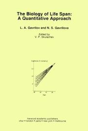 The biology of life span by L. A. Gavrilov