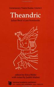 Cover of: Theandric (Contemporary Theatre Studies)