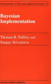 Cover of: Bayesian implementation