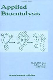 Cover of: Applied biocatalysis by Patrick Adlercreutz, Adrie J. J. Straathof