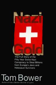 Cover of: Nazi gold by Tom Bower