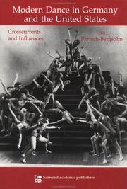 Cover of: Modern Dance in Germany and the United States by Partsch-Bergsoh