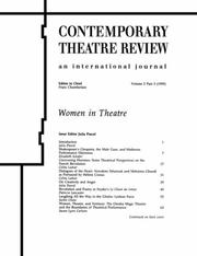 Women in Theatre (Contemporary Theatre Review Series) by Pascal