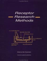 Receptor research methods by Ben Greenstein