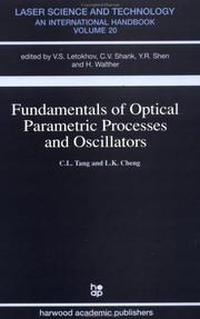 Cover of: Fundamentals of optical parametric processes and oscillators