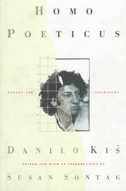 Cover of: Homo poeticus by Danilo Kiš