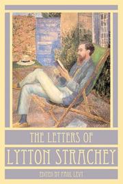 Cover of: The Letters of Lytton Strachey by Giles Lytton Strachey