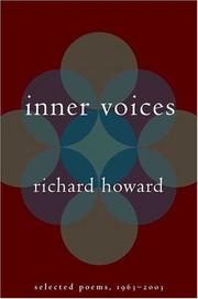 Cover of: Inner voices by Howard, Richard