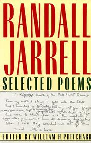 Poems by Randall Jarrell, Jarrell