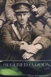 Cover of: Siegfried Sassoon: a life