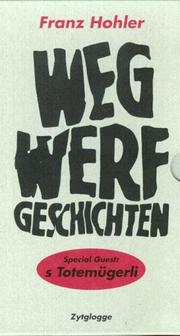 Cover of: Wegwerfgeschichten