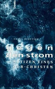 Cover of: Gegen den Strom: Notizen eines DDR-Christen