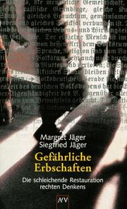 Cover of: Gefährliche Erbschaften by Margret Jäger