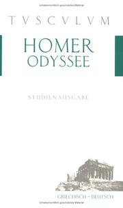 Cover of: Odyssee. Griechisch und deutsch.