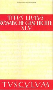 Cover of: Römische Geschichte, 11 Bde., Buch.45