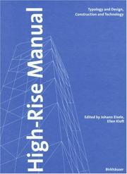 Cover of: High-rise Manual by Johann Eisele, Ellen Kloft