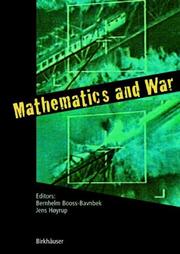 Cover of: Mathematics and War by 