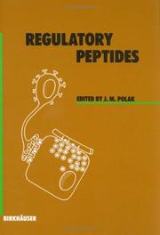 Cover of: Regulatory peptides