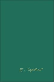 Cover of: Ernst Specker Selecta (Contemporary Mathematicians)