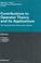 Cover of: Contributions to Operator Theory and its Applications: The Tsuyoshi Ando Anniversary Volume (Operator Theory: Advances and Applications)