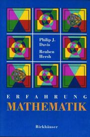 Cover of: Erfahrung Mathematik by P.J. Davis, R. Hersh