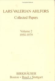 Cover of: Collected papers