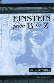 Cover of: Einstein from "B" to "Z"