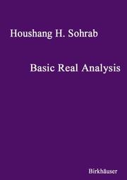 Cover of: Basic Real Analysis by Houshang H. Sohrab