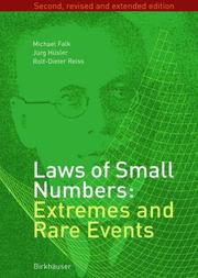 Laws of small numbers by Michael Falk, Jürg Hüsler, Rolf-Dieter Reiss, Jurg Husler, R. D. Reiss