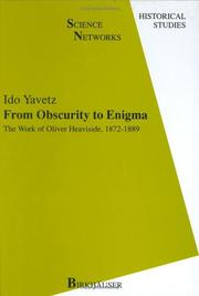 Cover of: From obscurity to enigma by Ido Yavetz