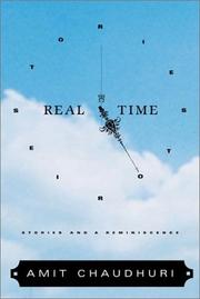 Cover of: Real time by Amit Chaudhuri