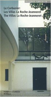 Cover of: The Corbusier Guides; Les Villas La Roche-Jeanneret