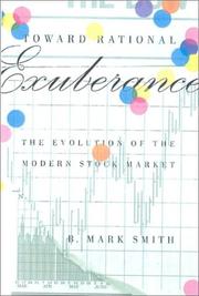 Cover of: Toward Rational Exuberance by B. Mark Smith
