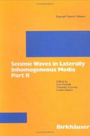 Cover of: Seismic waves in laterally inhomogeneous media