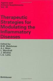 Cover of: Therapeutic Strategies For Modulating The Inflammatory Diseases by 