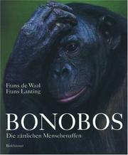 Cover of: Bonobos by Frans De Waal