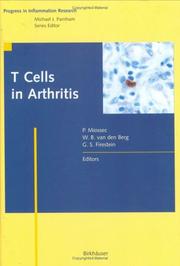 Cover of: T cells in arthritis