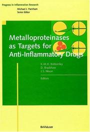 Metalloproteinases as targets for anti-inflammatory drugs