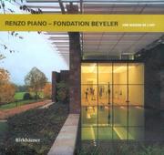Cover of: Renzo Piano, Fondation Beyeler  by Fondation Beyeler.