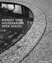 Cover of: Kienast Vogt Open Spaces