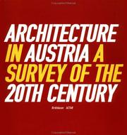 Cover of: Architecture in Austria: A Survey of the 20th Century