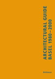 Cover of: Architectural Guide Basel 1980-2000