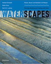 Cover of: Waterscapes: Planning, Building and Designing with Water