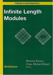 Cover of: Infinite Length Modules (Trends in Mathematics) by 