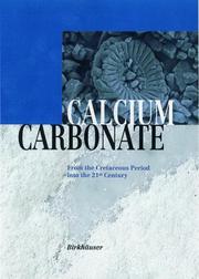 Cover of: Calcium Carbonate by J. Rohleder, E. Kroker